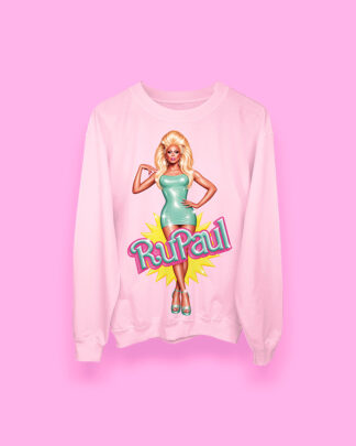 RuPaul is a Barbie (sudadera rosa)